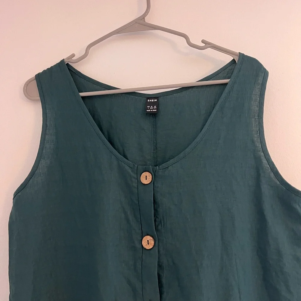 Green Shein Jumpsuit - Picture 4 of 6